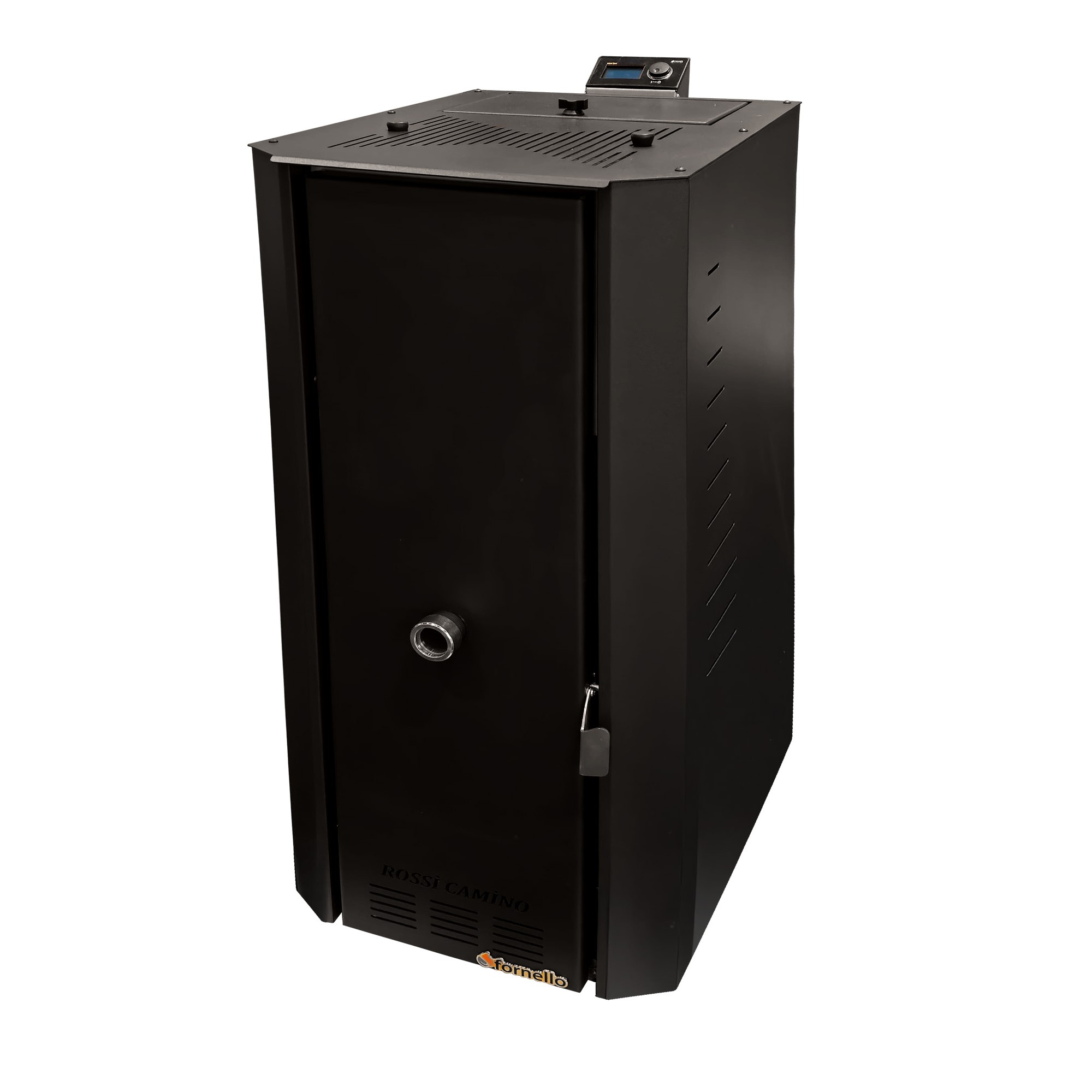 Centrala pe peleti Fornello Rossi B Black 2 Centrală termică pe peleți Fornello Rossi B Black 25 kW