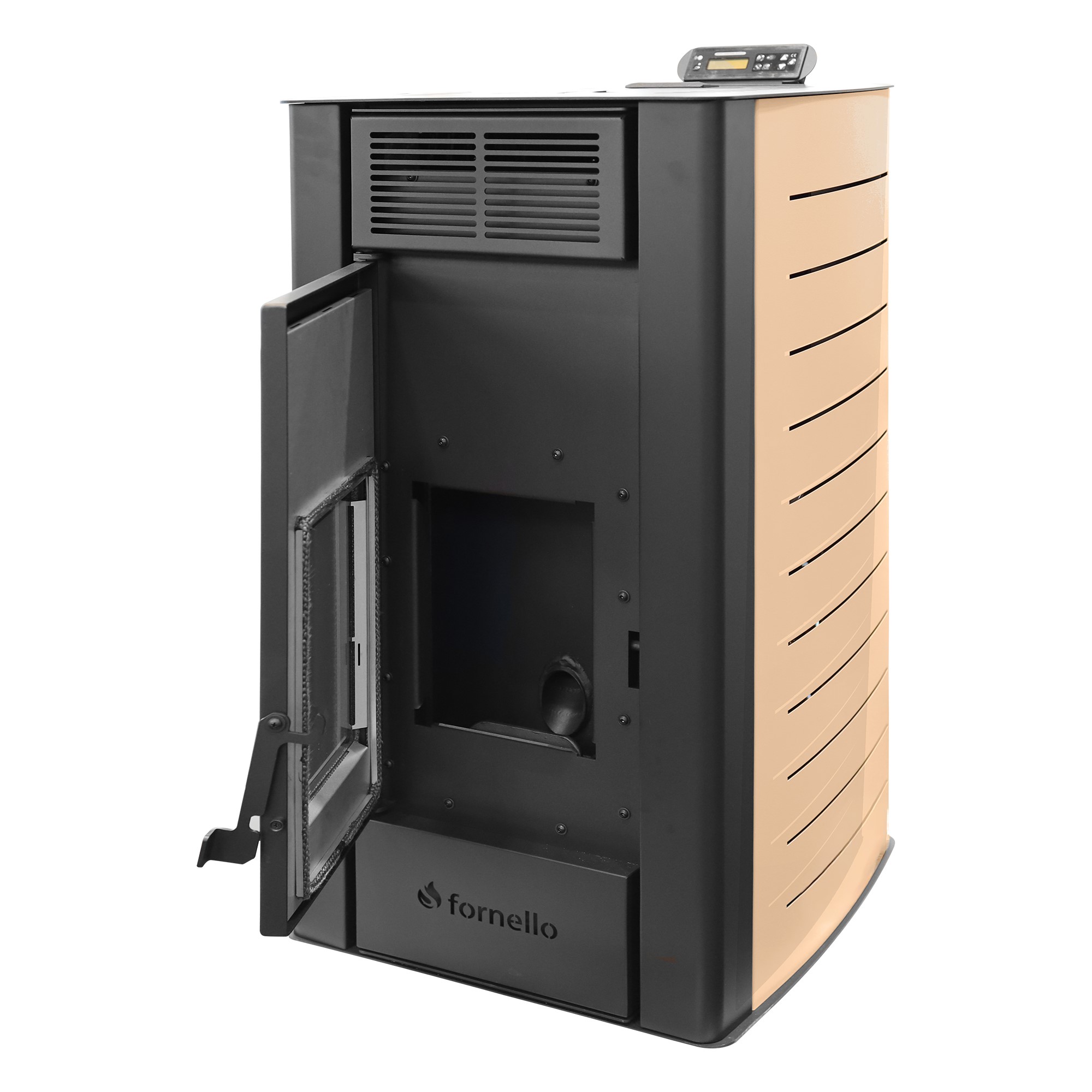 Termosemineu pe peleti Serena (2) Termosemineu pe peleți Fornello SERENA 25 kW